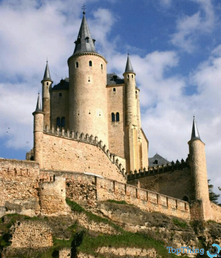 آلکازار سِگُویا (Alcazar of Segovia)، اسپانیا